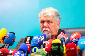 نشست خبری وزیر فرهنگ و ارشاد اسلامی / سید عباس صالحی