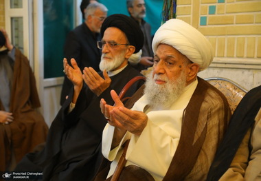 مراسم بزرگداشت آیت موسوی تبریزی (ره) در قم 