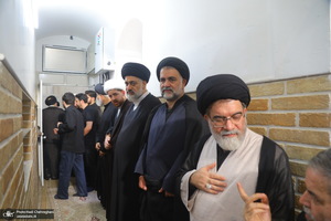 مراسم وداع با آیت الله العظمی شبیری زنجانی (ره)