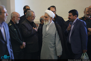 مراسم ترحیم پدر سرلشکر قاسم سلیمانی