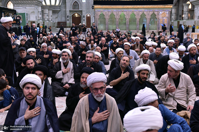 مراسم عزاداری 28 صفر در حرم مطهر امام خمینی (س)