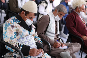 دیدار دست‌اندرکاران کنگره شهدای جامعه عشایری کشور با رهبر معظم انقلاب