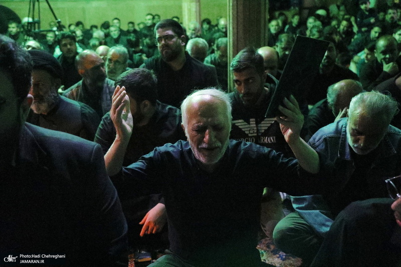 احیای شب بیست و سوم ماه مبارک رمضان در تکیه حاج سید حسن قم