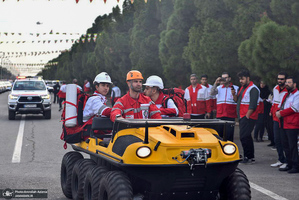 آغاز اجرای طرح ملی خدمات نوروزی هلال احمر از جوار حرم امام خمینی (س)