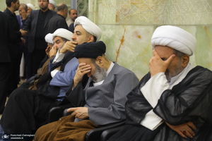 مراسم دومین سالگرد ارتحال آیت الله العظمی محفوظی (ره) در قم