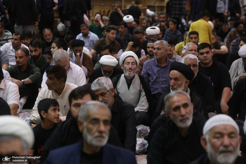 مراسم بزرگداشت حضرت امام (س) در مسجد اعظم قم