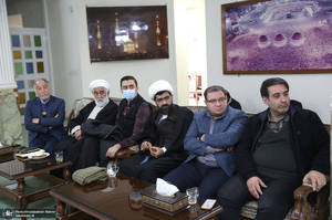 دیدار اعضای شورای مرکزی حزب اعتماد ملی با سید حسن خمینی