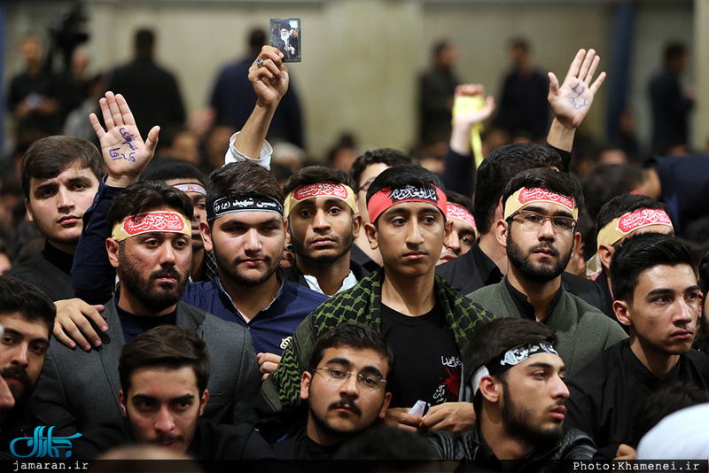 مراسم عزاداری اربعین سیدالشهدا(ع) با حضور هیئت‌های دانشجویی در حسینیه امام خمینی