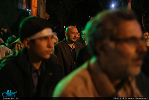 وداع با پیکر مطهر شهید امیر‌سعید قاسمی در امامزاده صالح(ع) فرحزاد 