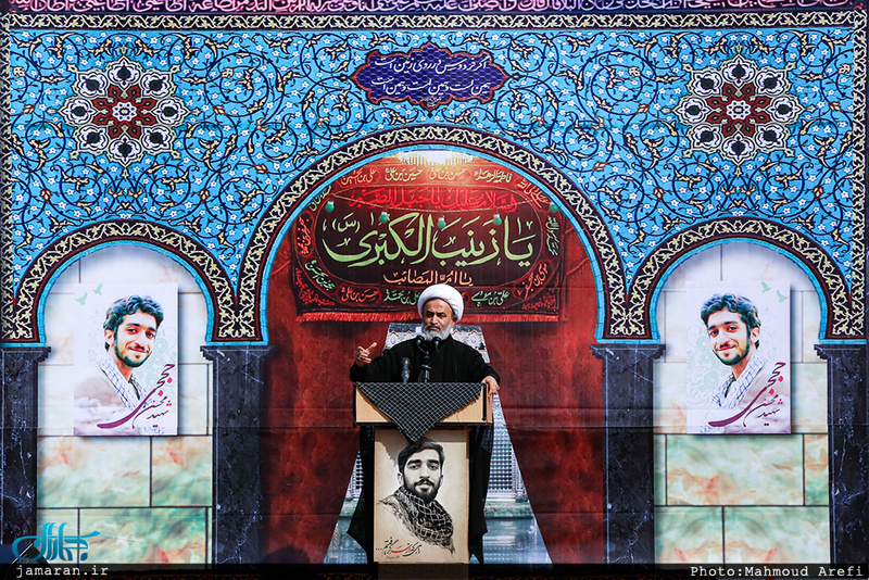 وداع باشکوه مردم تهران با شهید محسن حججی