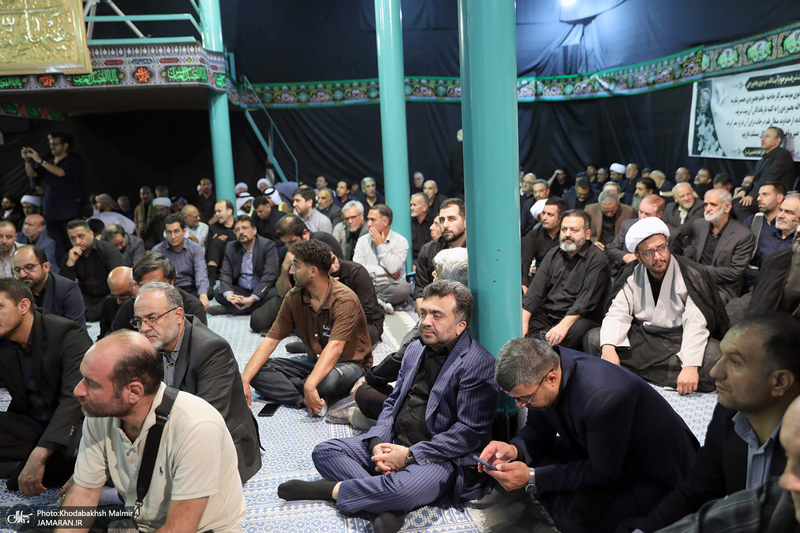 مراسم بزرگداشت همسر آیت الله موسوی بجنوردی (ره) در حسینیه شماره یک جماران-2