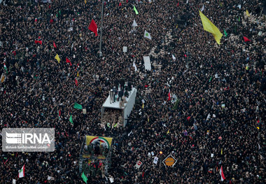 وداع با سردار آسمانی در دیار خورشید