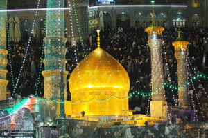 مراسم آغاز سال نو در حرم حضرت معصومه (س)