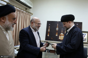 دیدار آصف لقمان قاضی، مدیر امور بین‌الملل جماعت اسلامی پاکستان با سید حسن خمینی