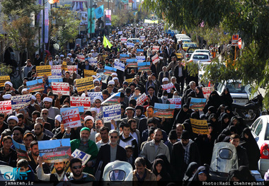 راهپیمایی ضد صهیونیستی پس از نماز جمعه‌ قم