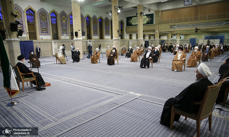 دیدار رئیس و اعضای مجلس خبرگان رهبری با رهبر معظم انقلاب