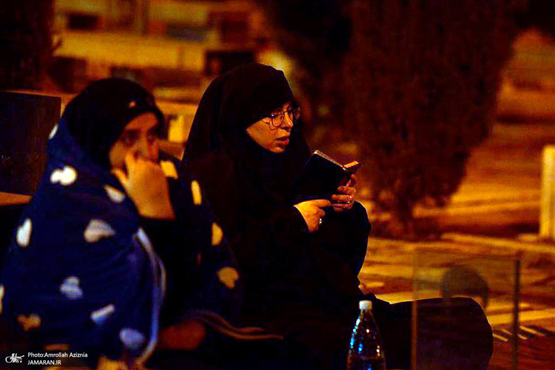 احیای شب نوزدهم ماه رمضان در گلزار شهدای بهشت زهرا (س)