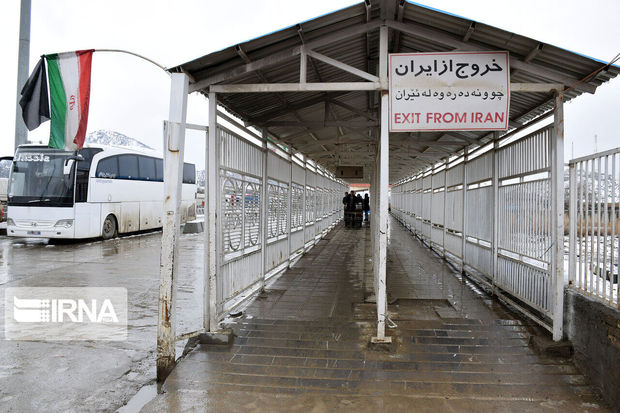 مرز باشماق مریوان تا ۲۶ اسفند مسافر عراقی پذیرش می‌کند