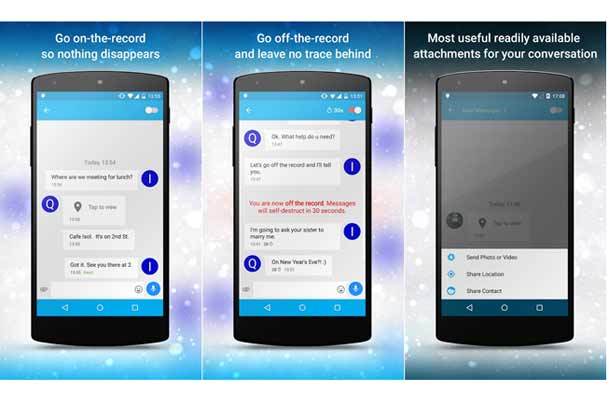 با Ansa پیامک خود را پس از ارسال پاک کنید!