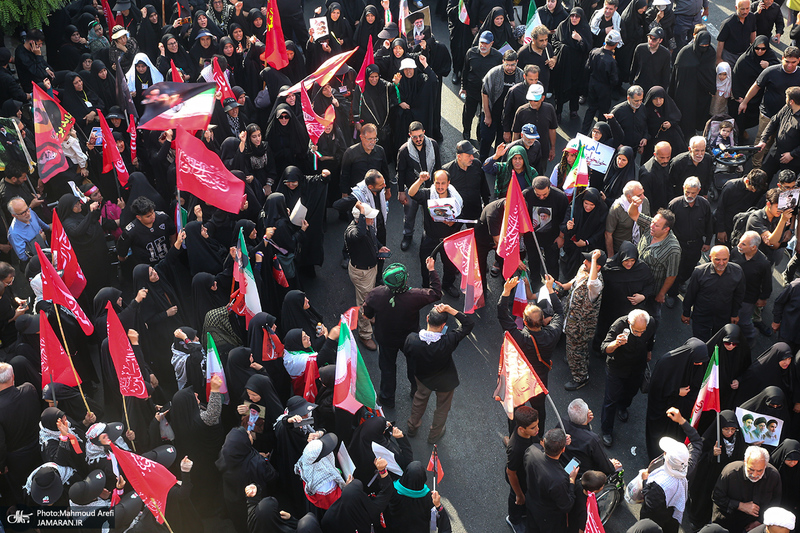 مراسم تشییع پیکر مطهر رهبر شهید انقلاب در تهران -2