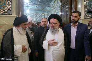 تشییع پیکر آیت الله العظمی حسینی شاهرودی(ره) در قم