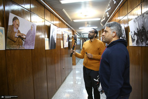 بازدید آقای جاوید چوهدری مجری ، مقاله نویس  پاکستان از بیت امام خمینی در جماران