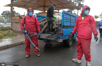 تغسیل با آب متوفیان مبتلا به کرونا در بهشت زهرا(س) تهران