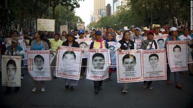 دادگاه مکزیک 83 حکم بازداشت در رابطه با ناپدید شدن 43 دانشجو صادر کرد