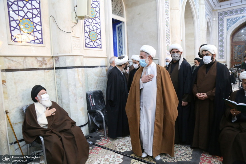 مراسم بزرگداشت آیت الله العظمی صافی گلپایگانی (ره) توسط بیت آیت الله العظمی بروجردی (ره)‎‎