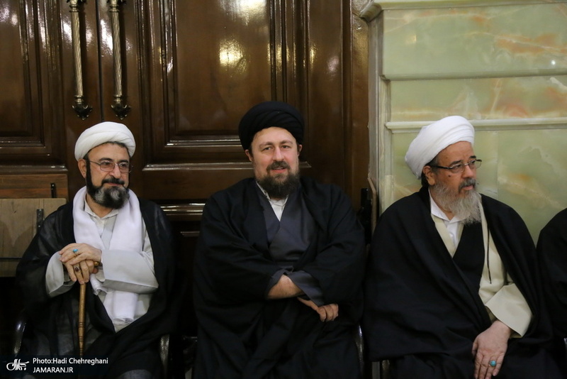 مراسم بزرگداشت آیت الله سیدجعفر خوانساری(ره) با حضور سید حسن خمینی