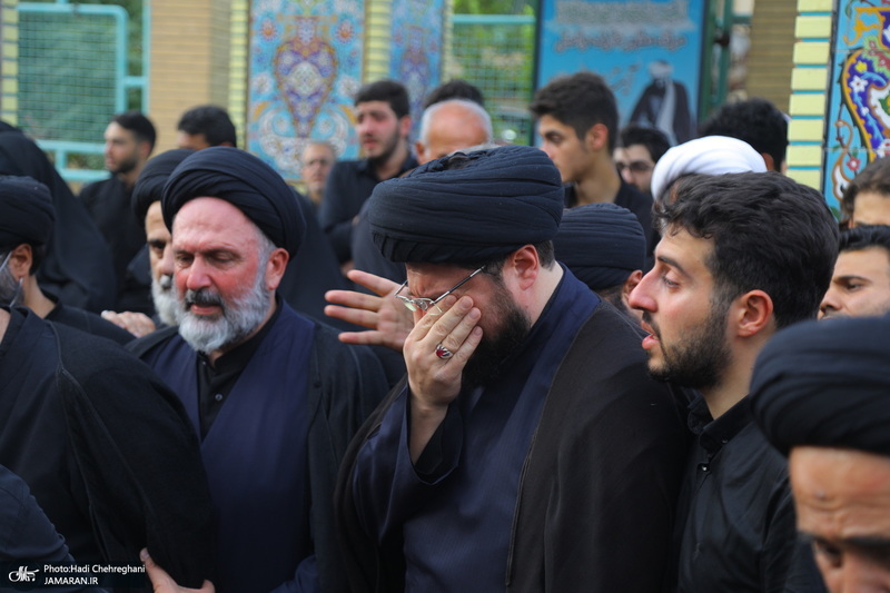 مراسم تشییع و ترحیم مرحومه سیده زهرا هاشمی شاهرودی‎