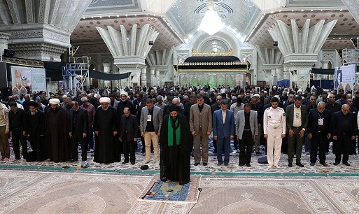 اصحاب المواکب العراقیة یزورون مرقد الامام الخمینی(رض)