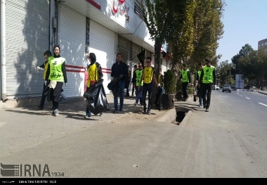 200 کیلوگرم زباله از سطح شهر خوی جمع آوری شد