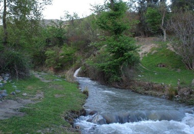 6 رودخانه شیروان با بارندگی ها جان تازه گرفت