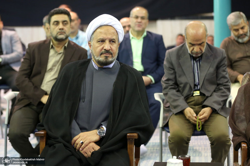 مراسم عزاداری به مناسبت سالروز شهادت امام جعفر صادق(ع) در حسینیه جماران