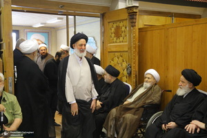 مراسم چهلمین روز درگذشت حاجیه خانم صدیقه بروجردی مادر شهید عیسی بروجردی
