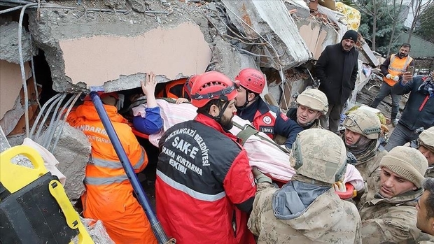 شمار جان باختگان زلزله در ترکیه و سوریه به 10 هزار نفر نزدیک شد