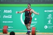 وزنه‌بردار فوق سنگین ایران جام فجر را از دست داد