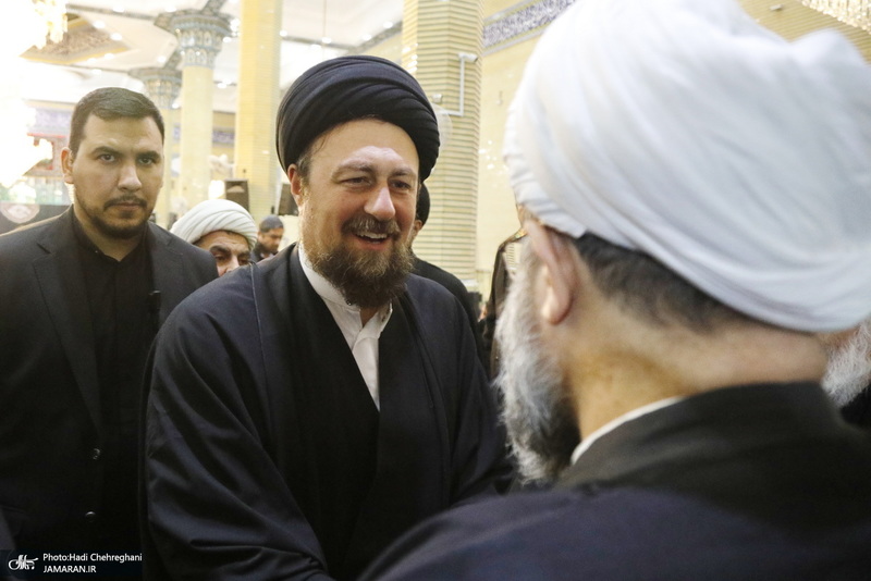 مراسم بزرگداشت همسر آیت الله العظمی وحید خراسانی در قم‎