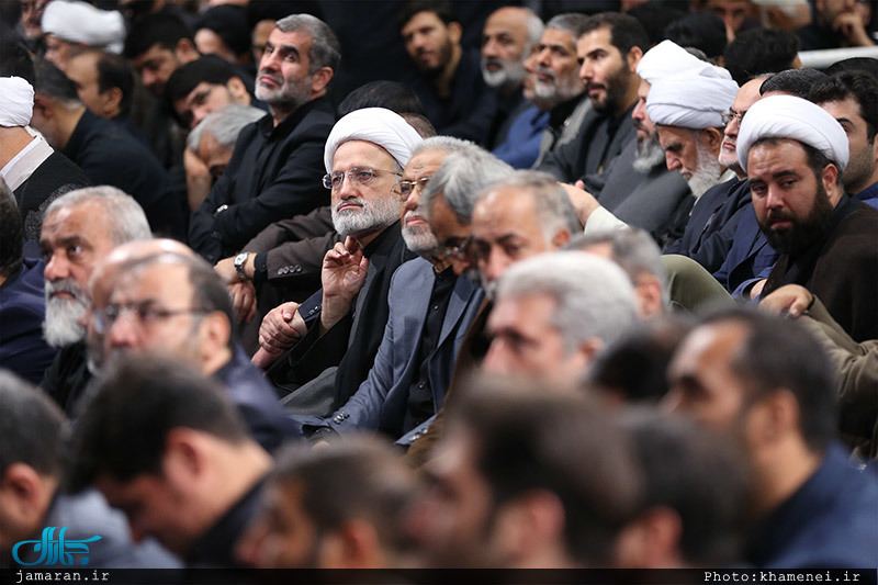 ششمین شب عزاداری ایام محرم در حسینیه امام خمینی