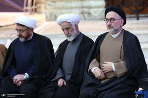 مراسم چهاردهمین سالگرد رحلت همسر امام خمینی و سی‌امین سالگرد ارتحال مرحوم حاج سیداحمد خمینی (ره)