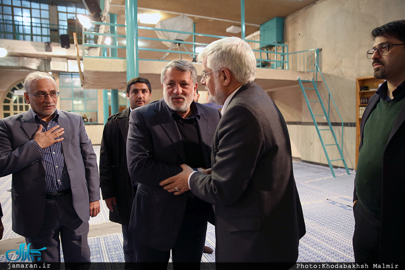 حضور اعضای فراکسیون امید در منزل آیت الله هاشمی رفسنجانی(س) 