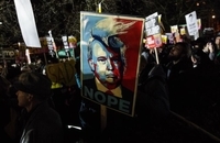 تظاهرات ضد ترامپ لندن