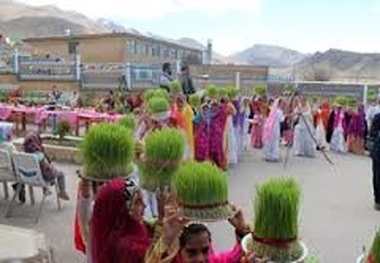 جشنواره سبزه گردانی نوجوانان عشایری در چهارمحال و بختیاری