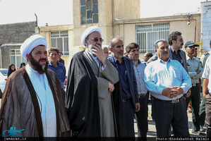 مراسم تشییع پدر حجت الاسلام و المسلمین علی اکبر آشتیانی