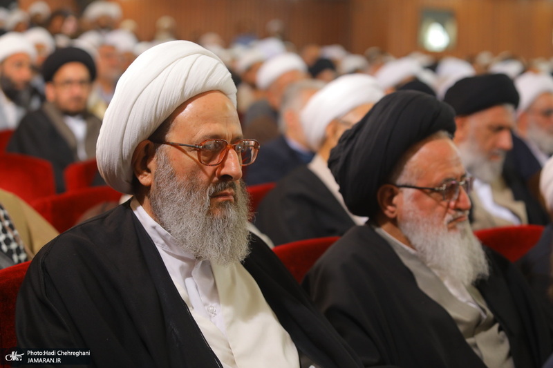 مراسم رونمایی از مجموعه 80 جلدی تفسیر «تسنیم» اثر آیت‌الله العظمی جوادی آملی