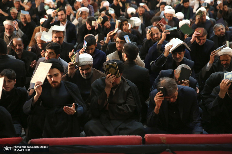 مراسم احیای شب بیست یکم رمضان در حرم امام خمینی (س) 2