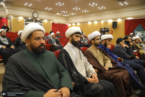 مراسم رونمایی از نرم افزار مجموعه آثار آیت الله العظمی صافی گلپایگانی (ره)