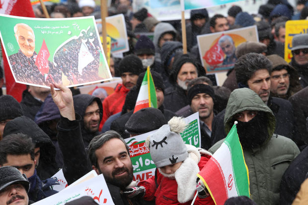 برگزاری با شکوه راهپیمایی ۲۲ بهمن در مهریز
