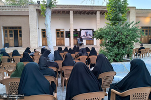 عزاداری اباعبدالله الحسین(ع) در بیت امام خمینی در خمین